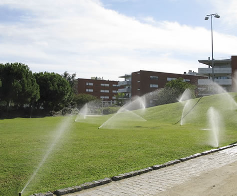 Commercial Sprinkler System Installation