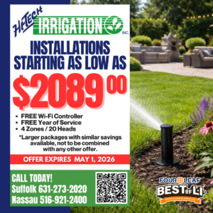 New Installations 2026 Season