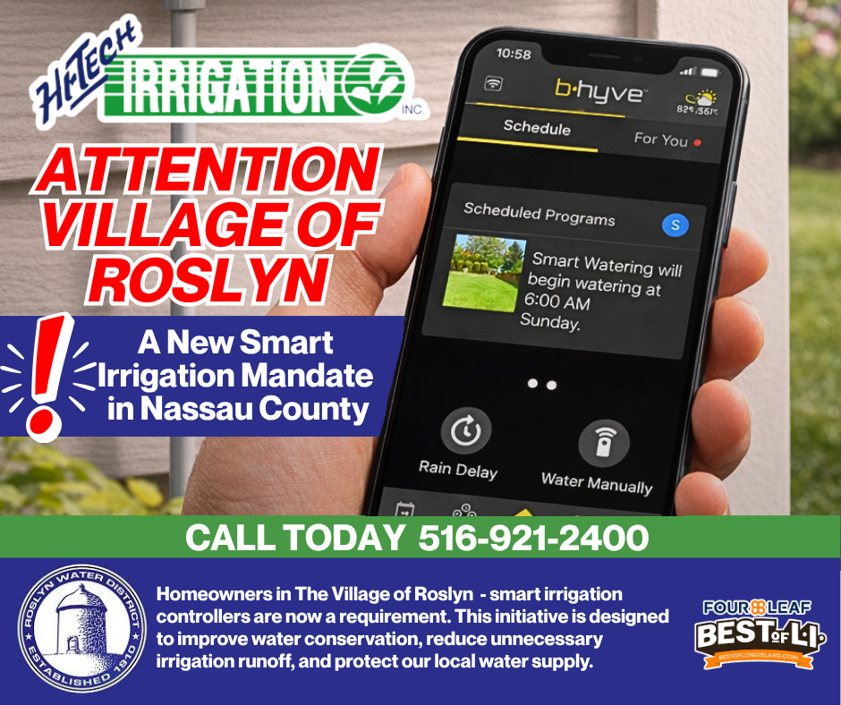 Smart Irrigation Controller Roslyn NY