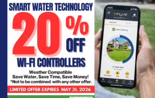 Smart Irrigation Technology on Long Island | 20% Off Wi-Fi Controllers